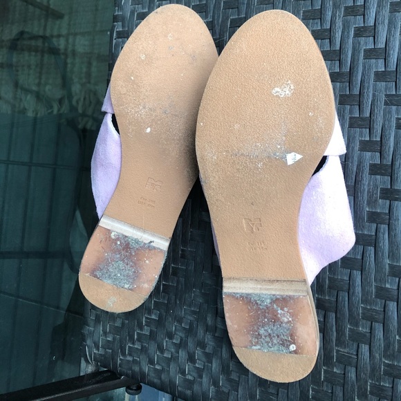 Diane von furstenberg pink suede summer sandals - Picture 5 of 5